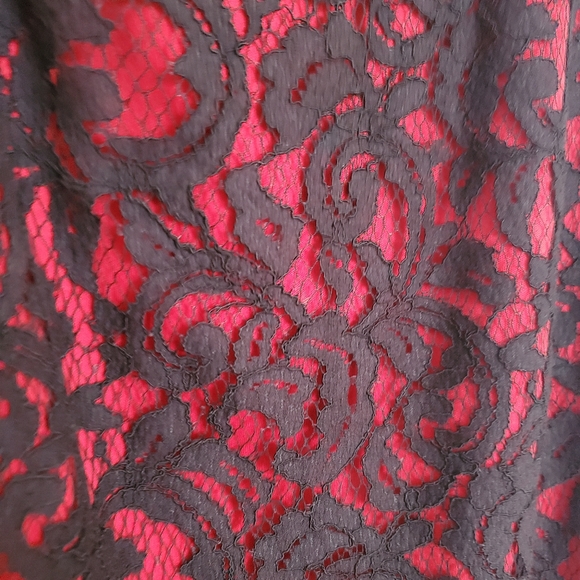 Tadashi Shoji Sheath One Shoulder Dress Size 10 - Picture 6 of 6